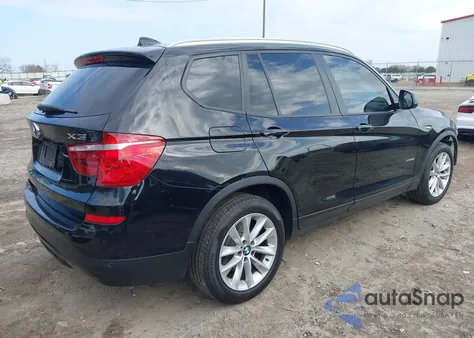 2015 BMW X3 xDrive28I z USA, uszkodzony, nr VIN 5UXWX9C54F0D49741